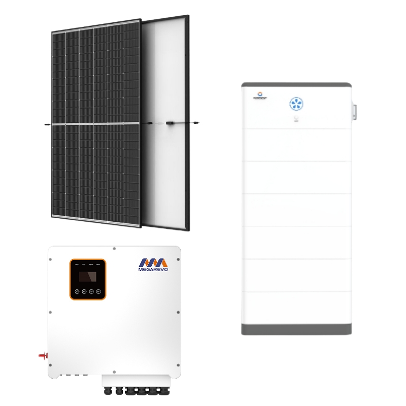 8KW aurinkosähkösarja 10KWh tallennustilalla